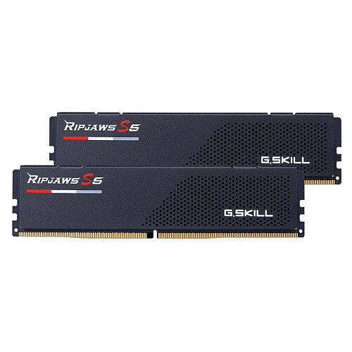 G.Skill RipJaws S5 Low Profile 32 Go (2 x 16 Go) DDR5 6800 MHz CL34 - Noir