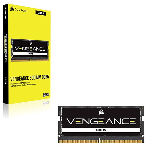 Corsair Vengeance SO-DIMM 24 Go DDR5 5200 MHz CL44 – Image 4