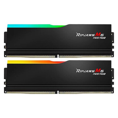 G.Skill Ripjaws M5 Neo RGB 32 Go (2 x 16 Go) DDR5 6000 MHz CL36 - Noir – Image 2