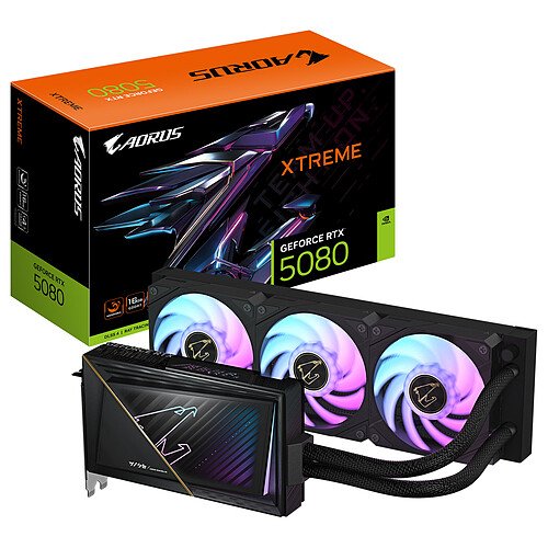 Gigabyte  AORUS GeForce RTX 5080 XTREME WATERFORCE 16G