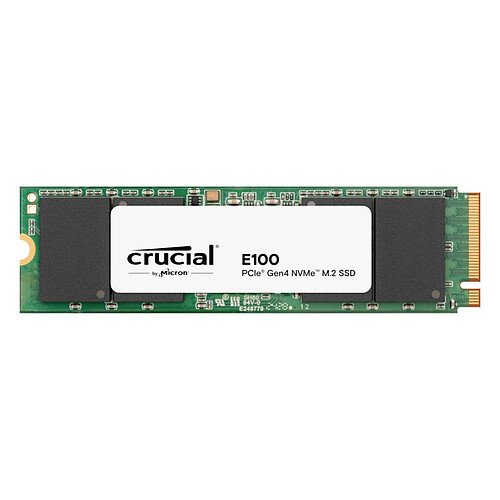 Crucial E100 M.2 PCIe NVMe 480 Go