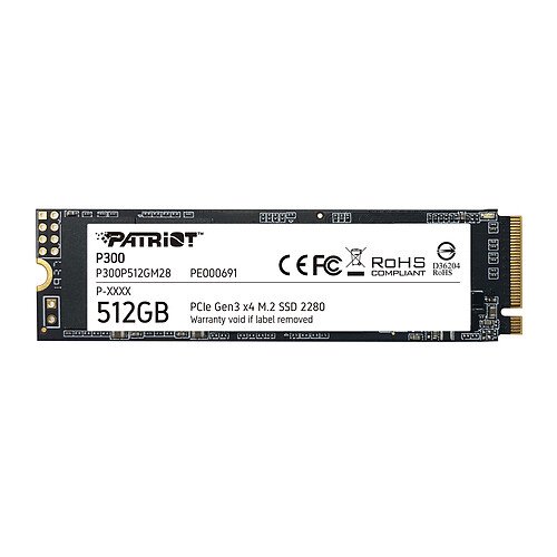 Patriot SSD P300 512 Go