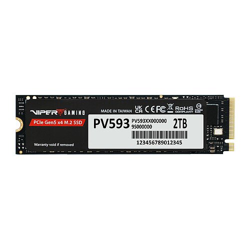 Viper Gaming SSD PV593 2 To