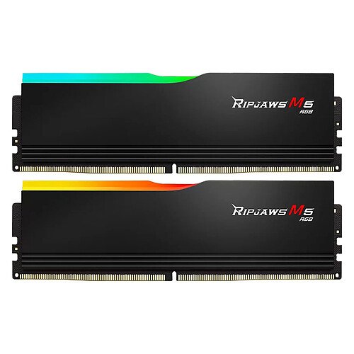 G.Skill Ripjaws M5 RGB 64 Go (2 x 32 Go) DDR5 6800 MHz CL34 - Noir – Image 2